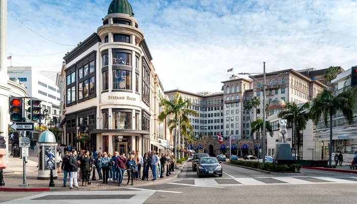 Rodeo Drive in Los Angeles